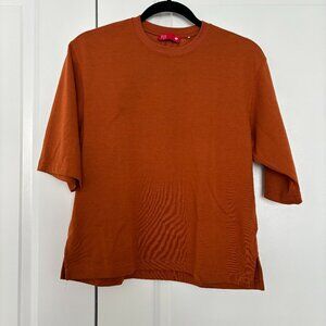 Burnt Orange Oversized T-Shirt